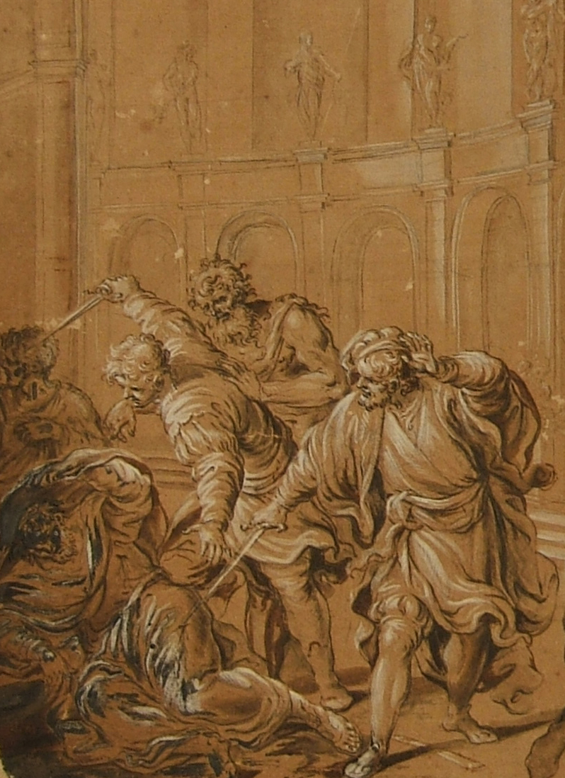 Fratta Domenico Maria-Uccisione di Giulio Cesare (?)